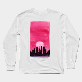 On full moon nights Long Sleeve T-Shirt